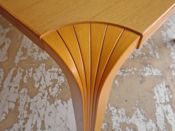 アルテック artek ファンレッグ コーヒーテーブル Fan Leg Coffee Table Xレッグ アルヴァ・アアルト Alvar Aalto フィンランド 廃番 希少 ♪