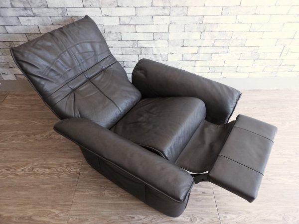 フクラ HUKLA ハモンド HAMMOND 1P Reclining Sofa 1人掛け リクライニングソファ 本革（ セミアニリン牛革 ） 定価￥326,700- 現行モデル ラウンジチェア ●