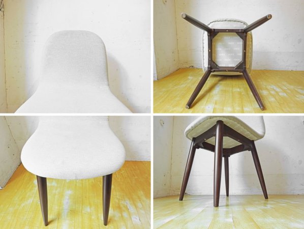 イデー IDEE コショネ COCHONNET CHAIR ダイニングチェア ホワイト ＆ ネイビー 北欧スタイル ★