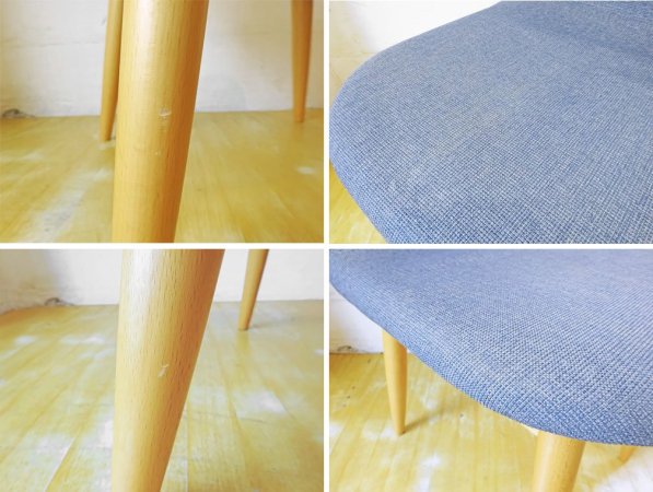 イデー IDEE コショネ COCHONNET CHAIR ダイニングチェア ホワイト ＆ ネイビー 北欧スタイル ★