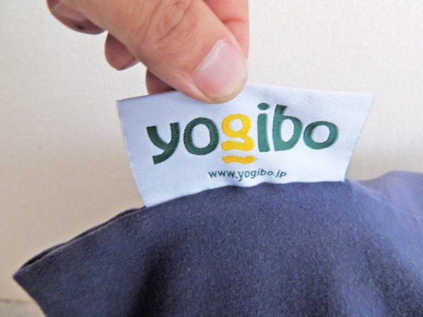 ヨギボー yogibo マックス MAX ビーズソファ クッション ネイビーブルー 定価\32,780- B ●