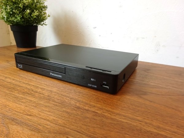 パナソニック Panasonic DMP-BD88 ブルーレイディスクプレーヤー Blu-ray Disc Player 4K 2016年 HDMIケーブル付属 ★