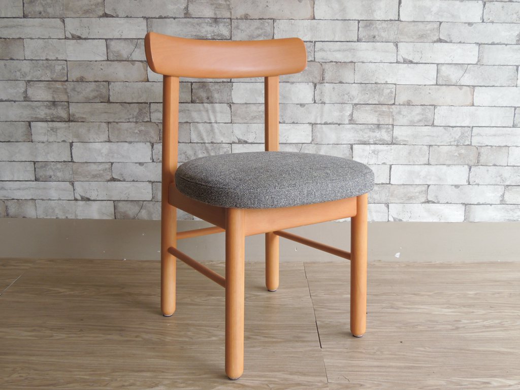 カリモク karimoku キトノ KITONO メローチェア ダイニングチェア ブナ材 ナチュラル 定価26,950円 ●