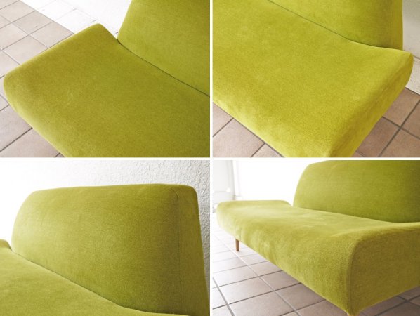 イデー IDEE アーオ ソファ AO SOFA 2シーター グリーン 岡嶌要 定価:\69,000- ◇