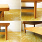 イデー IDEE ディモンシュ ローテーブル DIMANCHE LOW TABLE ホワイトオーク無垢材×ブラックグリーン コーヒーテーブル 現行品 ★