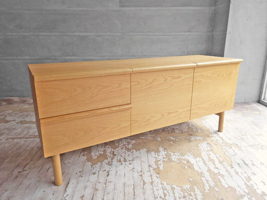 イデー IDEE スティルト サイドボード L ナチュラル STILT SIDEBOARD L Natural ナラ材 定価104,500円 美品 ♪