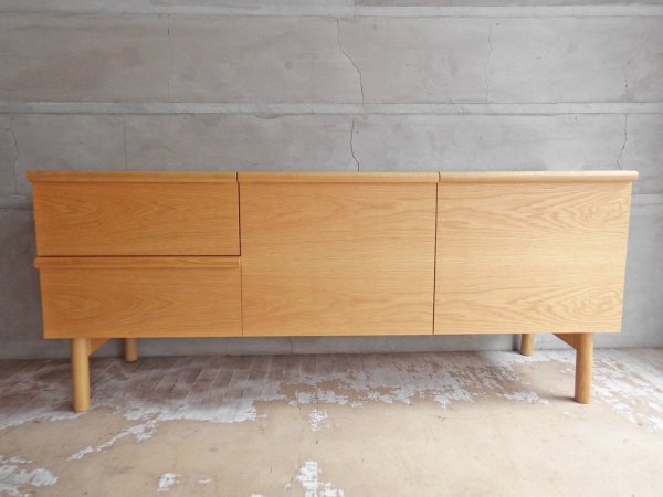 イデー IDEE スティルト サイドボード L ナチュラル STILT SIDEBOARD L Natural ナラ材 定価104,500円 美品 ♪