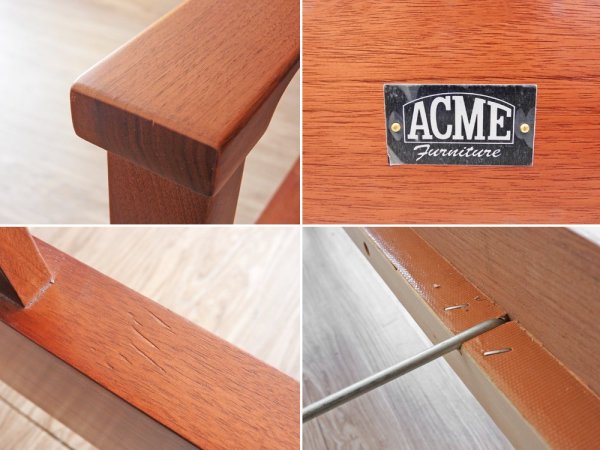 アクメファニチャー ACME Furniture ブルックス ベッドフレーム BROOKS BED セミダブル アメリカン ビンテージスタイル 定価\79,200- ●