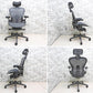 ハーマンミラー Herman Miller アーロンチェア Aeron Chair リマスタード Bサイズ ポスチャーフィットSL グラファイトベース + ヘッドレスト HR-03 ●