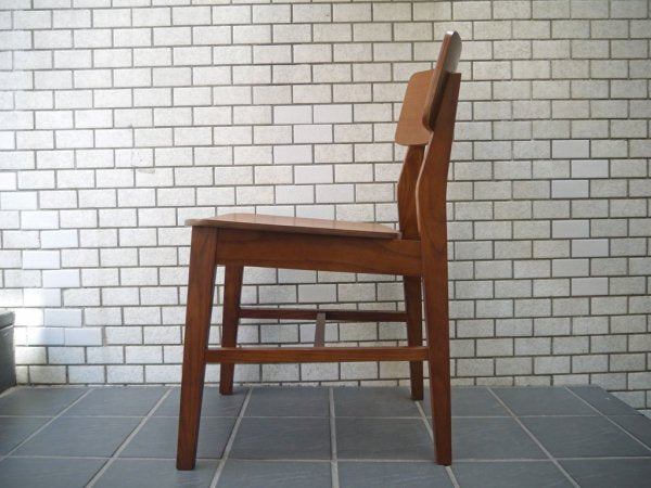 フランフラン francfranc コムンチェア ウッド COMUN CHAIR WOOD ダイニングチェア 板座 B ■