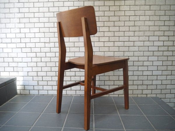 フランフラン francfranc コムンチェア ウッド COMUN CHAIR WOOD ダイニングチェア 板座 B ■