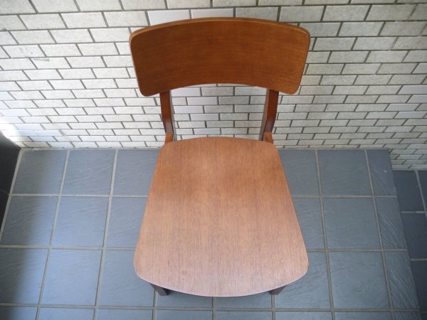 フランフラン francfranc コムンチェア ウッド COMUN CHAIR WOOD ダイニングチェア 板座 B ■