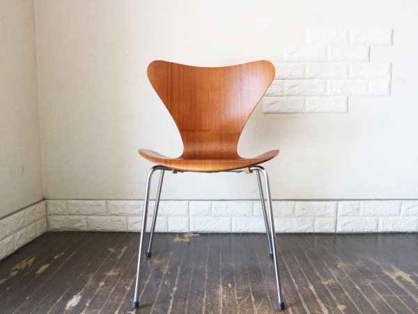 フリッツハンセン Fritz Hansen セブンチェア Seven Chair アルネヤコブセン Arne Jacobsen 希少 ヴィンテージ チーク材  ◎