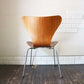 フリッツハンセン Fritz Hansen セブンチェア Seven Chair アルネヤコブセン Arne Jacobsen 希少 ヴィンテージ チーク材  ◎