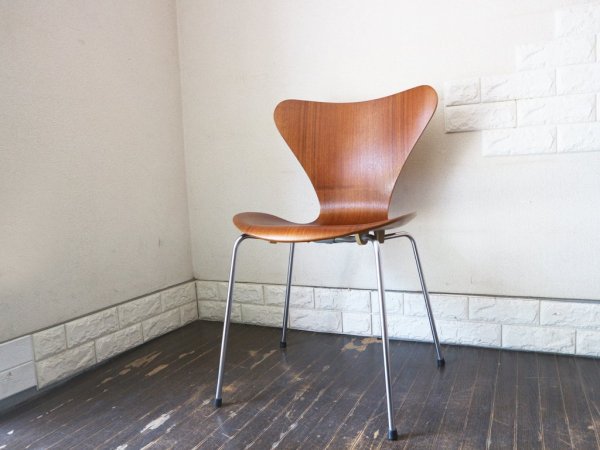 フリッツハンセン Fritz Hansen セブンチェア Seven Chair アルネヤコブセン Arne Jacobsen 希少 ヴィンテージ チーク材  ◎