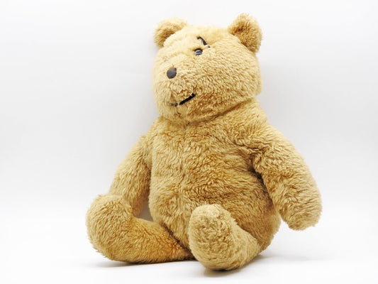 アルレスフォードクラフツ Alresford Crafts ハニーベア Honey Bear テディベア 熊 まゆげ ぬいぐるみ 玩具 全長50cm 1970s UKビンテージ 英国雑貨 ●