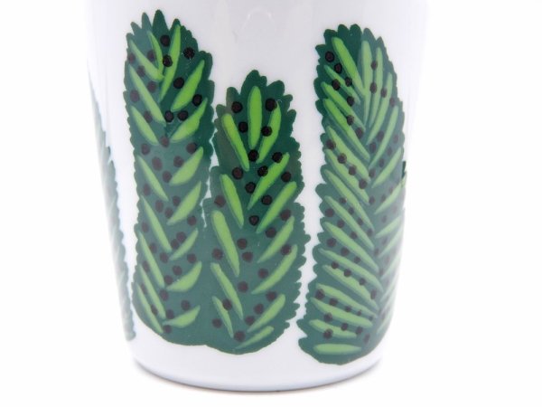 マリメッコ marimekko メトサンヴァキ METSANVAKI ラテマグ Φ7.8cm クリスティーナ・イソラ Kristina Isola 2007年限定販売 フィンランド 北欧食器 A ●