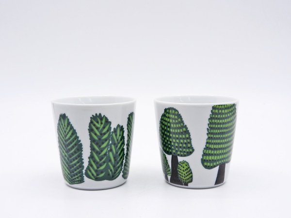 マリメッコ marimekko メトサンヴァキ METSANVAKI ラテマグ Φ7.8cm クリスティーナ・イソラ Kristina Isola 2007年限定販売 フィンランド 北欧食器 A ●