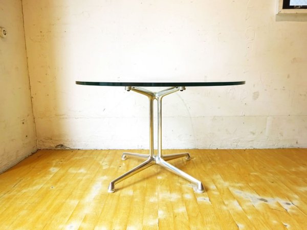 ハーマンミラー Herman Miller イームズ ラフォンダベーステーブル Eames Lafonda Base Table Φ72 サイドテーブル 廃盤 ★