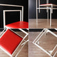 ポストモダン スタイル Post modern サイドチェア side chair レッド ビンテージ ●