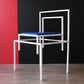 ポストモダン スタイル Post modern サイドチェア side chair ブルー ビンテージ ●