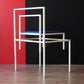 ポストモダン スタイル Post modern サイドチェア side chair ブルー ビンテージ ●