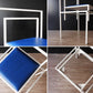 ポストモダン スタイル Post modern サイドチェア side chair ブルー ビンテージ ●