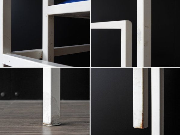 ポストモダン スタイル Post modern サイドチェア side chair ブルー ビンテージ ●