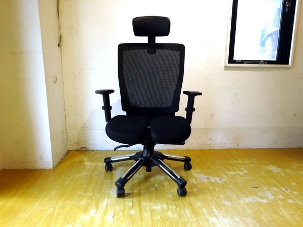 ハラチェア Hara Chair HHC-19A 分割シート バランスチェア 人間工学 リクライニング ロッキング デスクチェア ★