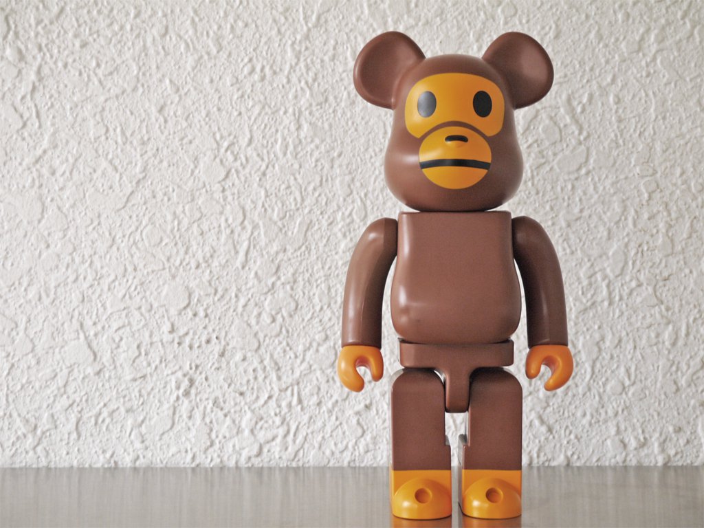 ア・ベイシング・エイプ A BATHING APE ベイビーマイロ BABY MILO ベアブリック 400%  BE@RBRICK メディコムトイ フィギュア 希少品 ◇