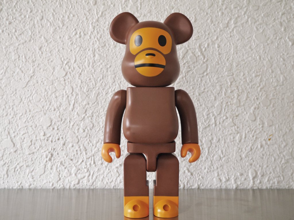 ア・ベイシング・エイプ A BATHING APE ベイビーマイロ BABY MILO ベアブリック 400%  BE@RBRICK メディコムトイ フィギュア 希少品 ◇