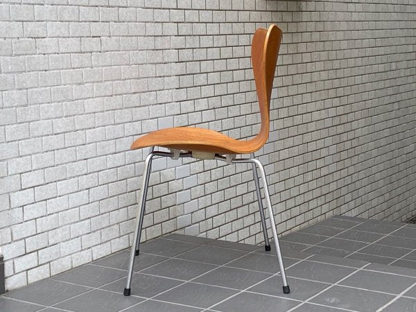 フリッツハンセン Fritz Hansen セブンチェア チーク材 アルネ ヤコブセン Arne Jacobsen 1967年製  ビンテージ 北欧 デンマーク ■