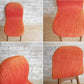 イデー IDEE コショネ COCHONNET CHAIR ダイニングチェア 2脚セット オレンジ 北欧スタイル 合計定価￥66,000- A ●