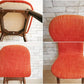 イデー IDEE コショネ COCHONNET CHAIR ダイニングチェア 2脚セット オレンジ 北欧スタイル 合計定価￥66,000- B ●