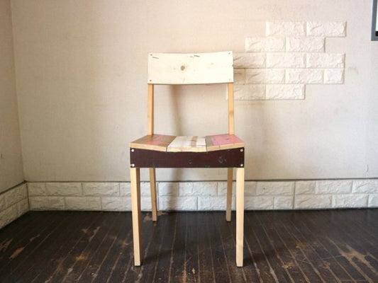 ピート・ヘイン・イーク PIET HEIN EEK スクラップウッド チェア SCRAPWOOD CHAIR オランダ CIBONE取扱 定価9.3万円 ◎