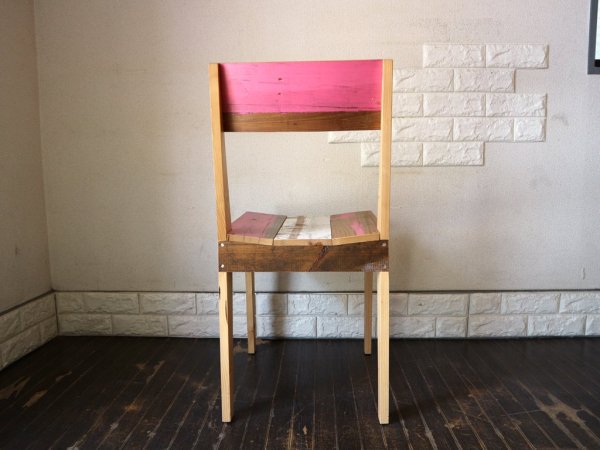 ピート・ヘイン・イーク PIET HEIN EEK スクラップウッド チェア SCRAPWOOD CHAIR オランダ CIBONE取扱 定価9.3万円 ◎