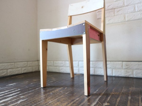 ピート・ヘイン・イーク PIET HEIN EEK スクラップウッド チェア SCRAPWOOD CHAIR オランダ CIBONE取扱 定価9.3万円 ◎