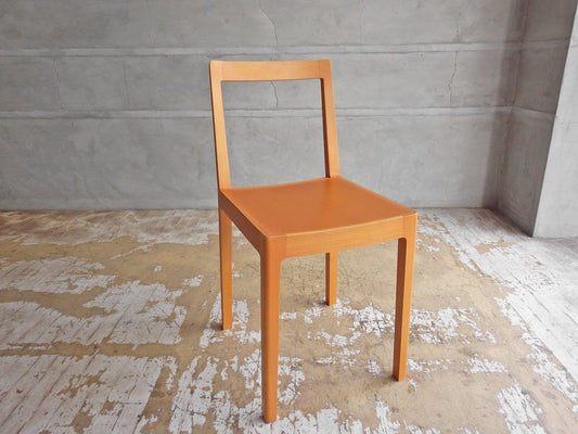 宮崎椅子製作所 R+R chair ダイニングチェア 小泉誠 ブナ材 グッドデザイン賞 板座 廃盤 ♪