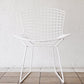ノル Knoll 420 サイドチェア 420 Side chair ワイヤーチェア ホワイト ハリー・ベルトイア ミッドセンチュリー 名作椅子 定価￥107,800- ◇