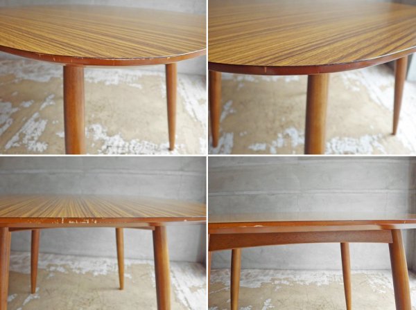 カリモク60+ karimoku Dテーブル ダイニングテーブル カフェテーブル ウォールナットカラー デコラトップ メラミン天板 ミッドセンチュリー 定価:\66,220- ♪