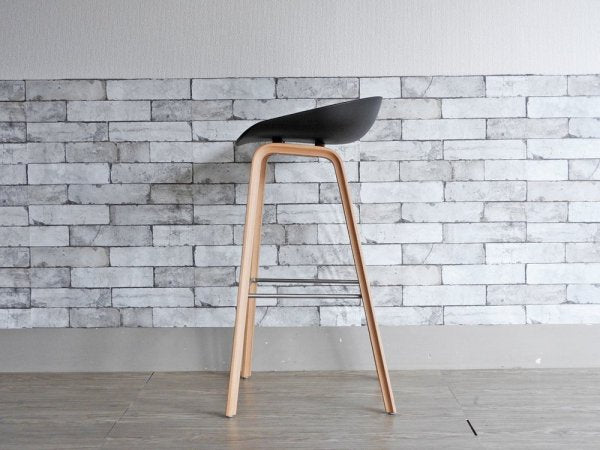 ヘイ HAY アバウトアスツール About a stool ブラック ハイスツール 北欧モダン デンマーク B ●