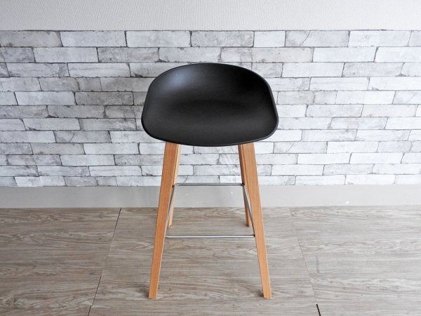 ヘイ HAY アバウトアスツール About a stool ブラック ハイスツール 北欧モダン デンマーク B ●