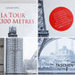 LA TOUR DE 300 METRES Gustave Eiffel エッフェル塔 図面 ドローイング 本 洋書 書籍 復刻版 ギュスターヴ・エッフェル 大型本 ●