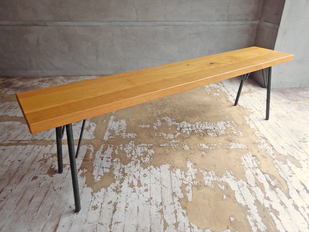 アクメファニチャー ACME Furniture グランビュー ベンチ GRANDVIEW BENCH オーク無垢材 インダストリアル 廃番タイプ ♪