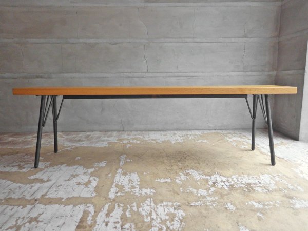 アクメファニチャー ACME Furniture グランビュー ベンチ GRANDVIEW BENCH オーク無垢材 インダストリアル 廃番タイプ ♪