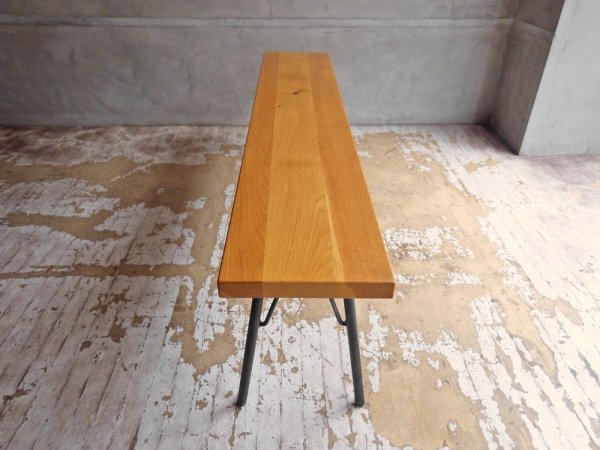アクメファニチャー ACME Furniture グランビュー ベンチ GRANDVIEW BENCH オーク無垢材 インダストリアル 廃番タイプ ♪