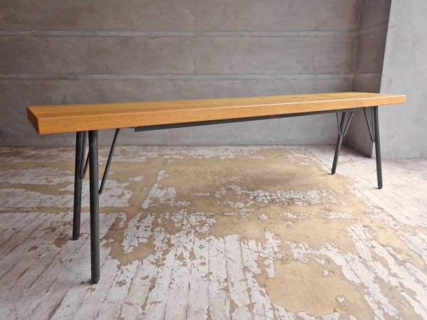 アクメファニチャー ACME Furniture グランビュー ベンチ GRANDVIEW BENCH オーク無垢材 インダストリアル 廃番タイプ ♪