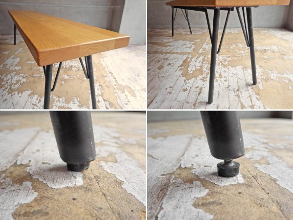 アクメファニチャー ACME Furniture グランビュー ベンチ GRANDVIEW BENCH オーク無垢材 インダストリアル 廃番タイプ ♪