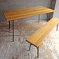 アクメファニチャー ACME Furniture グランビュー ベンチ GRANDVIEW BENCH オーク無垢材 インダストリアル 廃番タイプ ♪