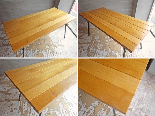 アクメファニチャー ACME Furniture グランビュー ダイニングテーブル GRANDVIEW DINING TABLE オーク無垢材 インダストリアル 廃番タイプ ♪